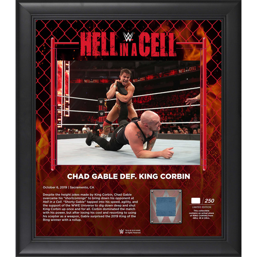 Chad Gable World Wrestling Entertainment Framed 15