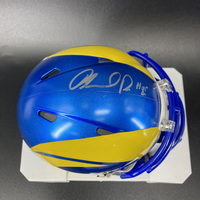 HOF - Rams Orlando Pace Signed Mini Helmet