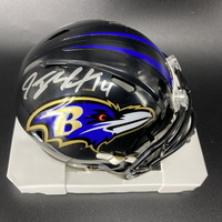 NFL - Ravens Kyle Hamilton Signed Mini Helmet