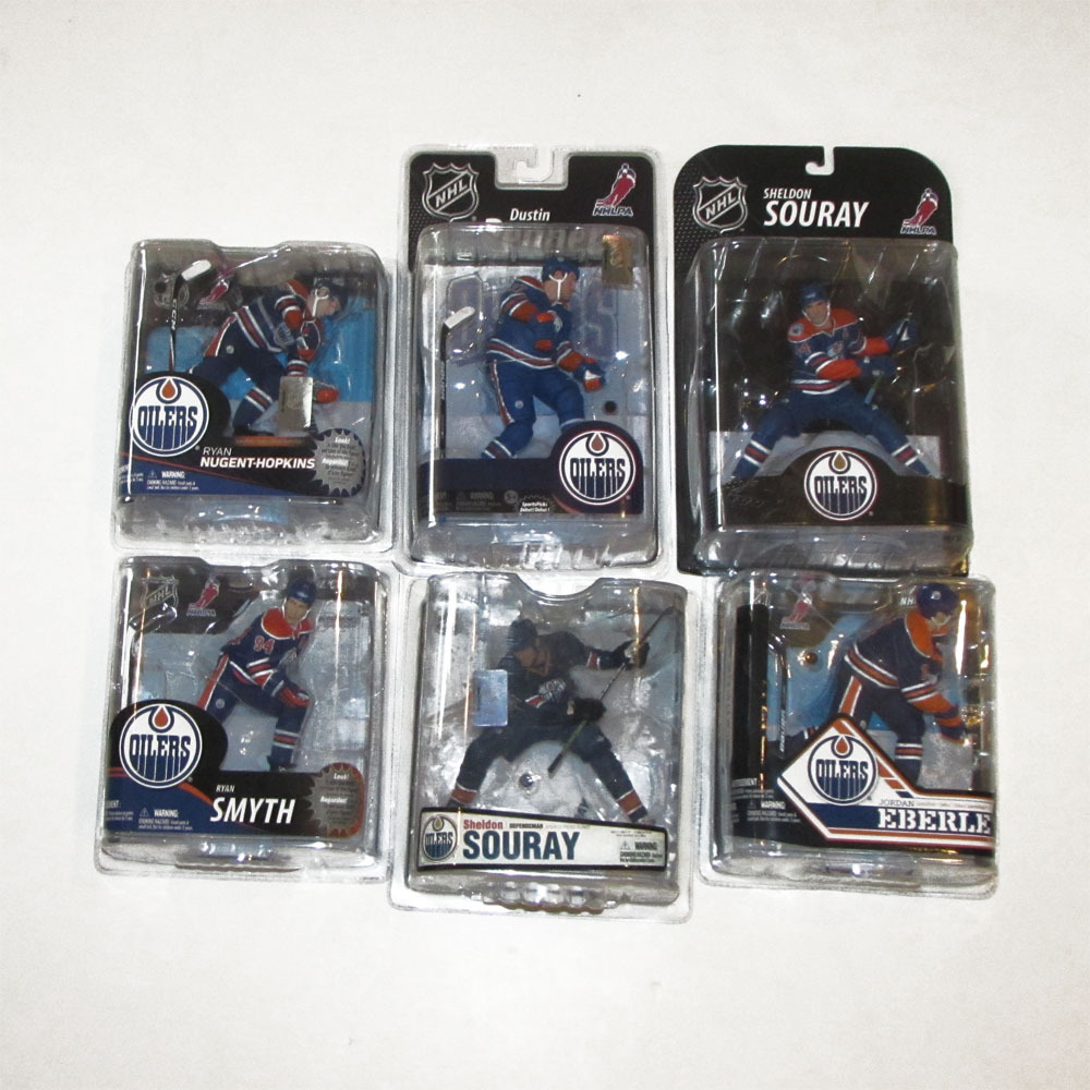 Edmonton Oilers McFarlane Figurine Lot - Six Figures