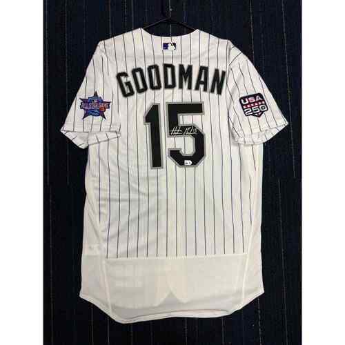 ベ*ブ様 Hunter Goodman 直筆サイン入り ブラックベースボール Game-Used or Autographed Hunter Goodman | MLB Auctions