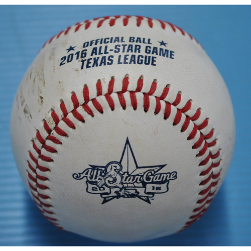 Game-Used Baseball - 2016 Texas League All-Star Game Home Run Derby - Luke Voit - Round 1 - Home Run