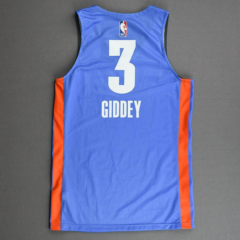 Josh Giddey Oklahoma City Thunder GameWorn 2021 Summer League