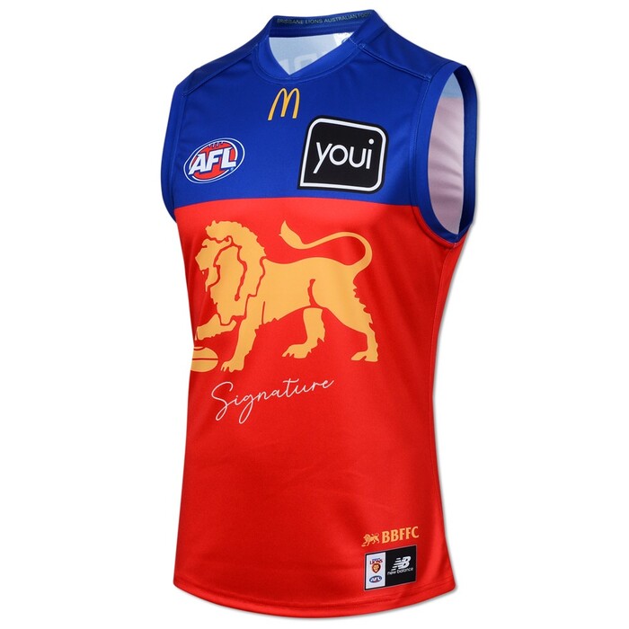 Hugh McCluggage #6 Brisbane Lions 2024 Signed Away Player Guernsey