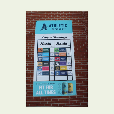 Standings Sign- South Atlantic League