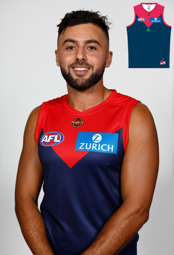 Melbourne Demons Jim's Game Guernsey - Christian Salem #3