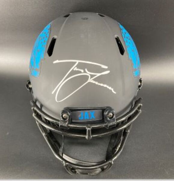 NFL - Jaguars Trevor Lawrence Signed Authentic Speed Helmet
