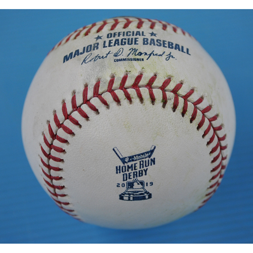 Game-Used Baseball - 2019 Home Run Derby - Pete Alonso - Round 2 - Out