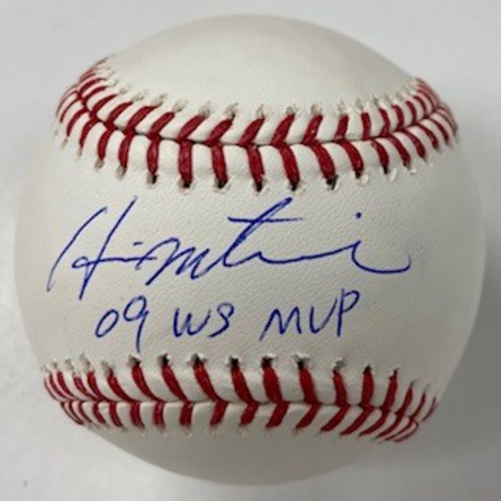 Hideki Matsui 直筆サイン入り写真 09 WS MVP Hideki Matsui Autographed 