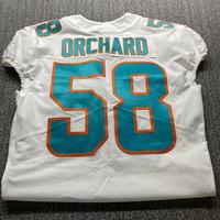 NFL - Dolphins Nate Orchard Game Cut Jersey Size 44