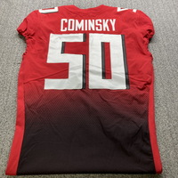 International Series - Falcons John Cominsky Game Worn Jersey (10/10/202...