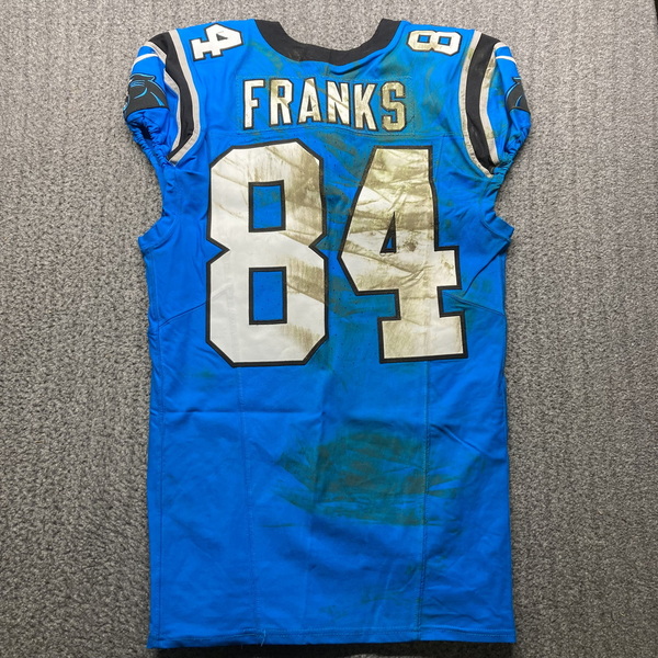 International Series - Panthers Feleipe Franks Game Used Jersey (11/10/2...