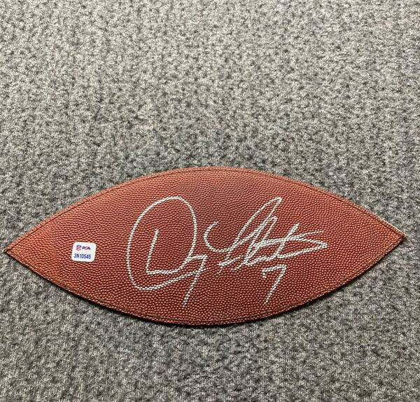 NFL - Patriots Doug Flutie Signed Authentic Panel