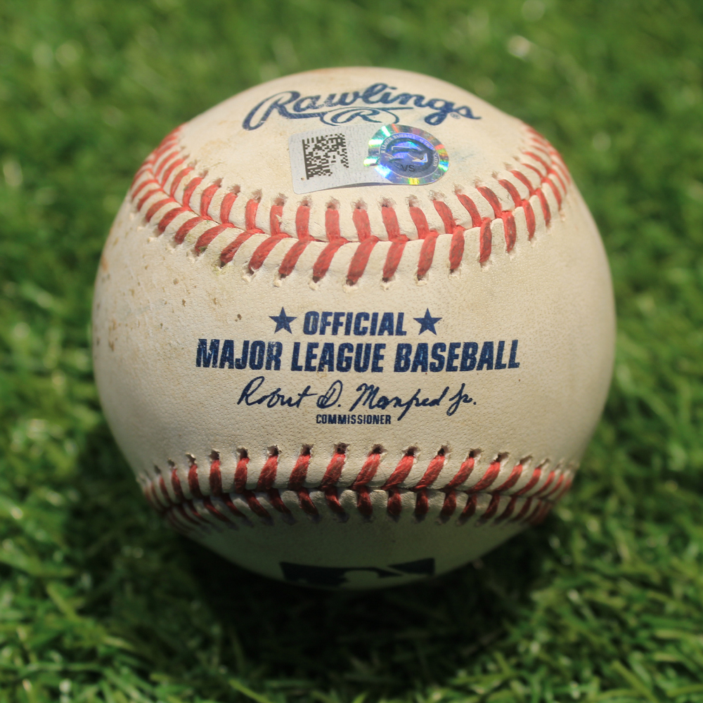 GameUsed Baseball Owen Miller 10th Career Double (CLEKC 4/11/22