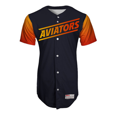 Hunter Breault #58 Las Vegas Aviators 2022 Home Alt Jersey