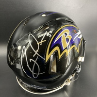 NFL - Ravens Ray Lewis Signed Authentic Speed Helmet