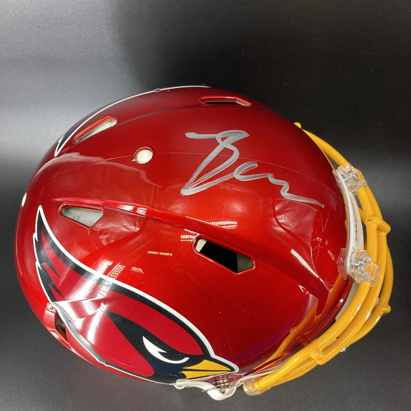 NFL - Cardinals Trey Benson Signed Authenitc Flash Speed Helmet