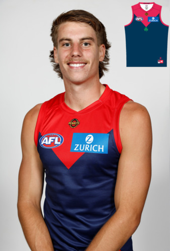 Photo of Melbourne Demons Jim's Game Guernsey - Caleb Windsor #6