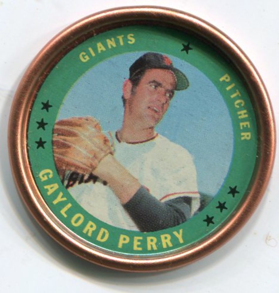 1971 Topps Coins #73 Gaylord Perry