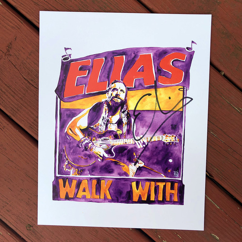 Elias SIGNED 11 x 14 Rob Schamberger Print