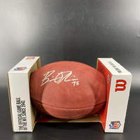 NFL - Vikings Brian O'Neal Signed Authentic Football