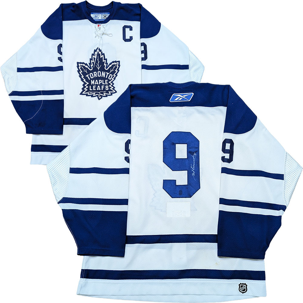 Ted Kennedy Autographed Toronto Maple Leafs Reebok Pro Jersey