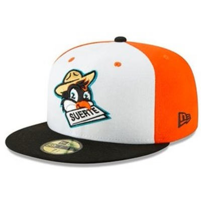 Photo of Norfolk Tides 2023 Pajaritos Game Worn Hat