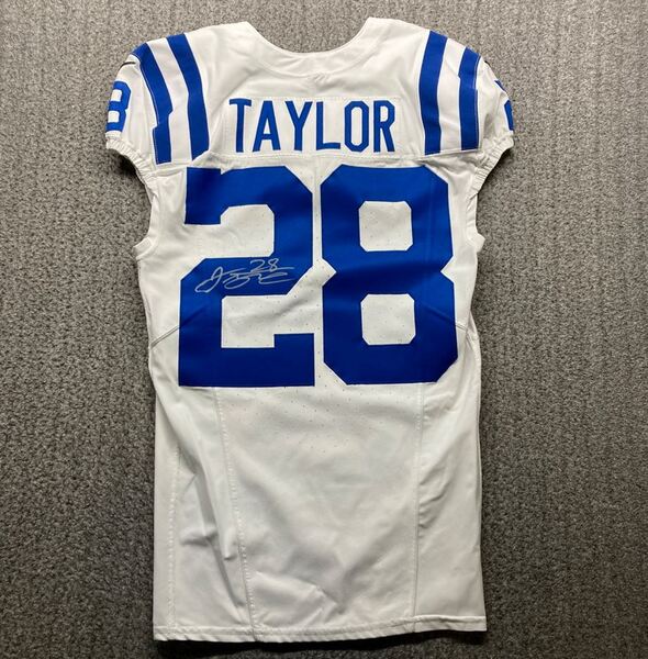 STS - Colts Jonathan Taylor Signed Game Issued Jersey 2024 Season Size 3...