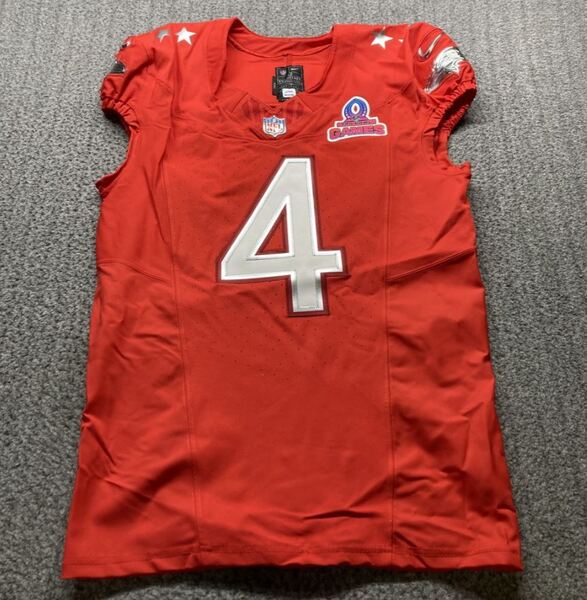 NFL - Ravens Zay Flowers Authentic Team Isued Pro Bowl Jersey