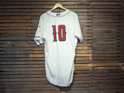 Toledo Mud Hens 2023 Andy Ibanez Home Jersey