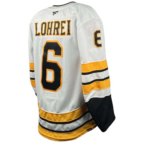 Photo of Game-Used 2025-2026 Season Away Hockey Jersey - Set 3 - Mason Lohrei