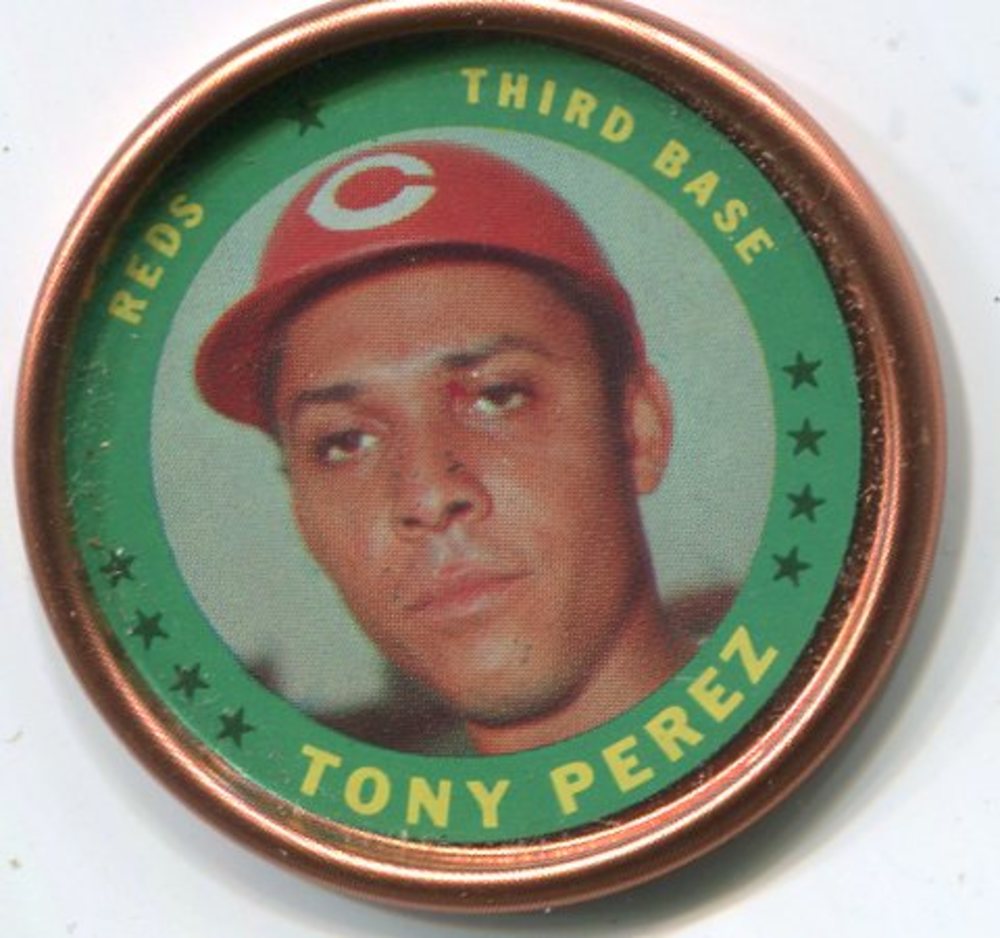 1971 Topps Coins #105 Tony Perez
