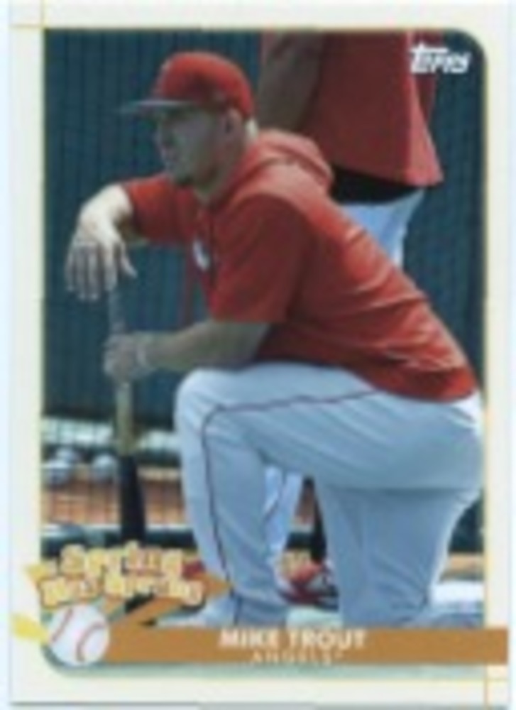 2020 Topps Opening Day Spring Has Sprung #SHS16 Mike Trout
