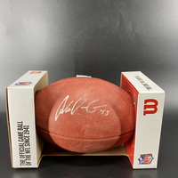 NFL - Vikings Andrew Van Ginkel Signed Authentic Football