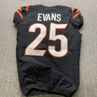 STS - Bengals Chris Evans Game Worn Jersey (11/06/22) Size 40