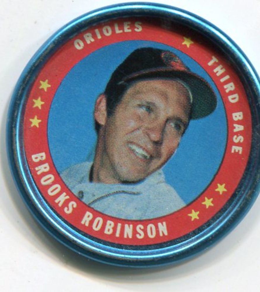 1971 Topps Coins #114 Brooks Robinson
