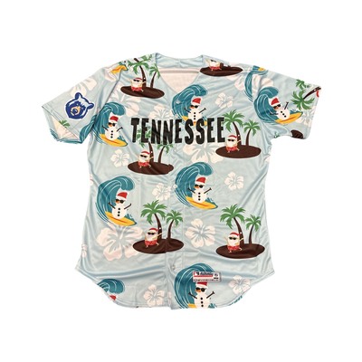 James Triantos Game Worn Christmas in July Jersey # 6 Size L