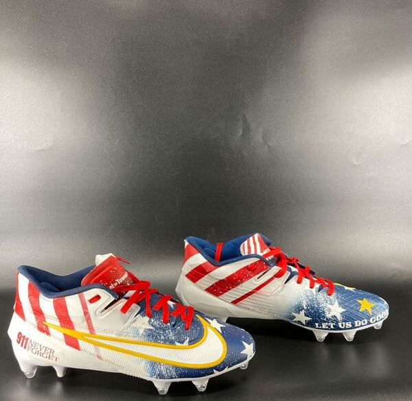 MCMC - Packers Lukas Van Ness Custom Cleats 2025 Season Size 15 Proceeds...