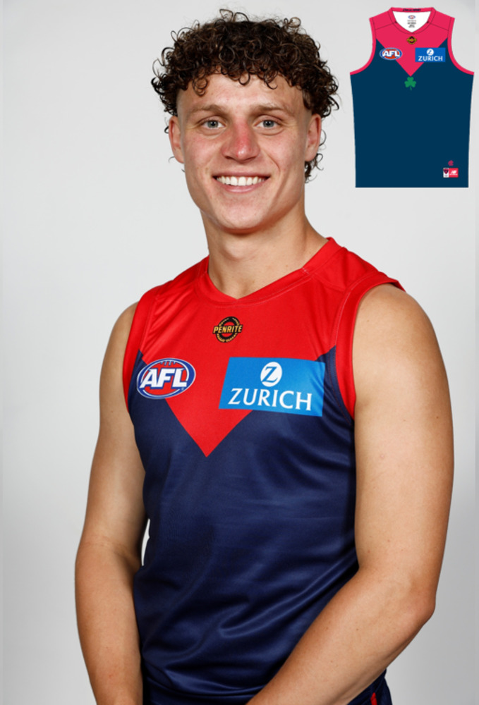 Melbourne Demons Jim's Game Guernsey - Koltyn Tholstrup #12