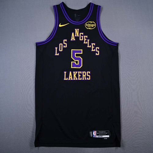 Image of Ayton, Deandre - Los Angeles Lakers - City Edition Jersey - Worn 2/24/2026 - 2nd Half (Recorded a Double-Double) - 2025-26 NBA Season