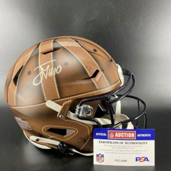 NFL - Packers Jordan Love Signed 1923 Authentic Classic Throwback Helmet