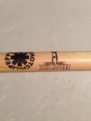 Chad Smith's Super Bowl Halftime Show Drum Sticks - Live Performance Pair