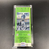 NFL - Steelers Willie Colon Signed SB XLIII Commemertive Ticket