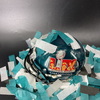 Eagles - DeVonta Smith Signed Commemorative Super Bowl LIX Mini Helmet With On-Field Super Bowl LIX Confetti