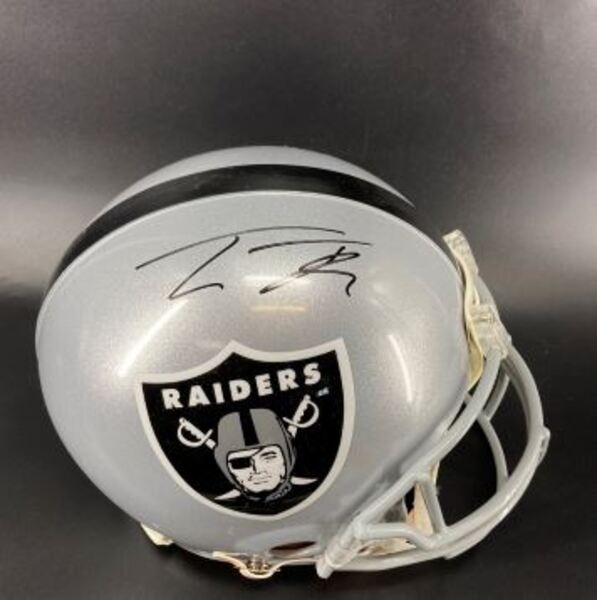 NFL - Raiders Tyree Wilson Signed Authentic Proline Helmet