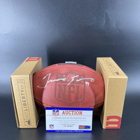 Bills - Tremaine Edmunds Signed Authentic Football with Pro Bowl Logo