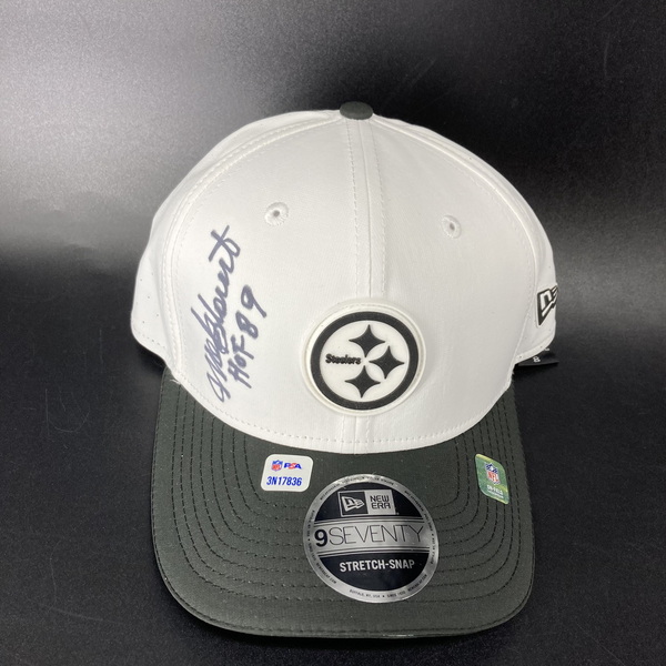 HOF - Steelers Mel Blount Signed 2025 Training Cap Hat