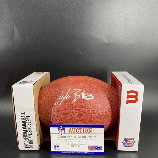 NFL - Titans Treylon Burks Signed Authentic Football
