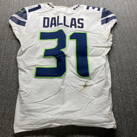 STS - Seahawks Deejay Dallas Game Worn Jersey (11/13/22) Size 42