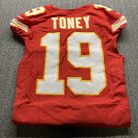 Crucial Catch - Chiefs Kadarius Toney Game Worn Jersey (9/24/23) Size 38